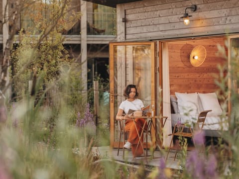 Garden Bedroom , 1 Queen Bed with Sofa bed | Terrace/patio