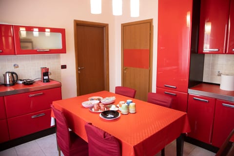 Shared fridge, microwave