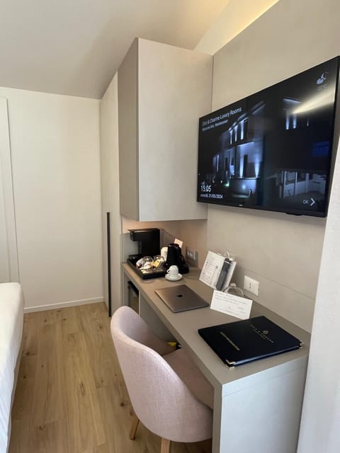 Deluxe Double or Twin Room, Balcony, City View | In-room safe, desk, laptop workspace, blackout drapes