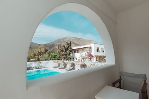 Classic Double Room Pool View | Terrace/patio