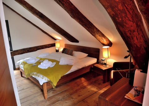 Classic Double Room, Mountain View | Premium bedding, down comforters, memory foam beds