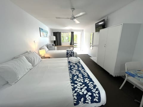 Triple Room | Desk, blackout drapes, iron/ironing board, cribs (free)