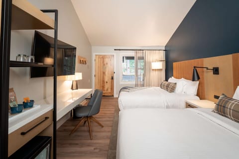 Premium Room, 2 Queen Beds | Premium bedding, memory foam beds, in-room safe, desk