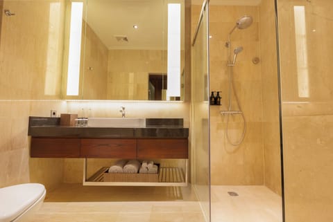 Deluxe Room | Bathroom | Free toiletries, hair dryer, towels