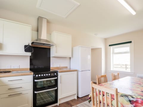 Fridge, dishwasher, electric kettle, toaster