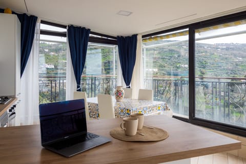 Panoramic Villa | Living area | 50-inch flat-screen TV with digital channels