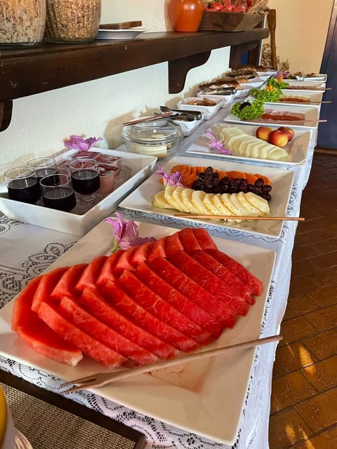 Daily buffet breakfast for a fee