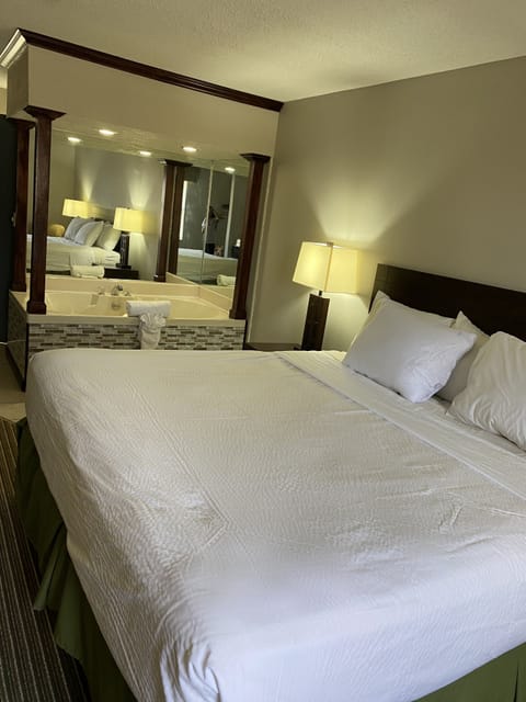 Room, 1 King Bed | Jetted tub