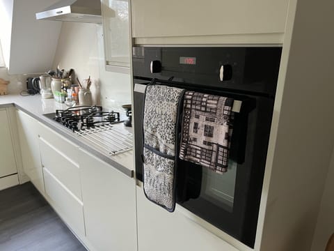 Apartment | Private kitchen | Fridge, microwave, oven, stovetop