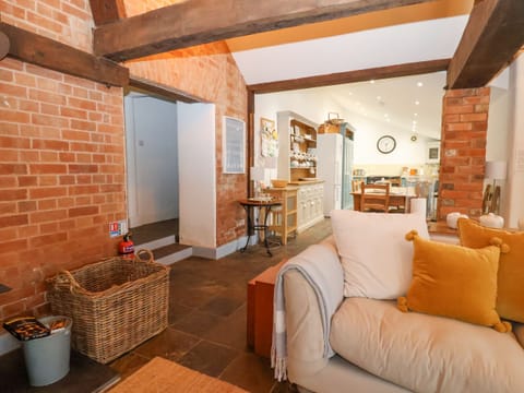 Flat-screen TV, DVD player