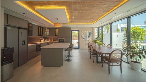 Shared fridge, microwave