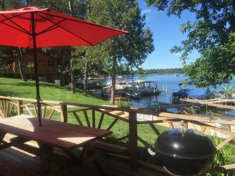 Cabin 6, Lakefront | Terrace/patio