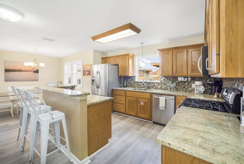 House, Multiple Beds, Patio, Garden View (Palma Verde) | Private kitchen | Fridge, microwave, oven, stovetop