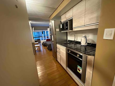 Family Apartment | Private kitchen | Microwave, oven, electric kettle