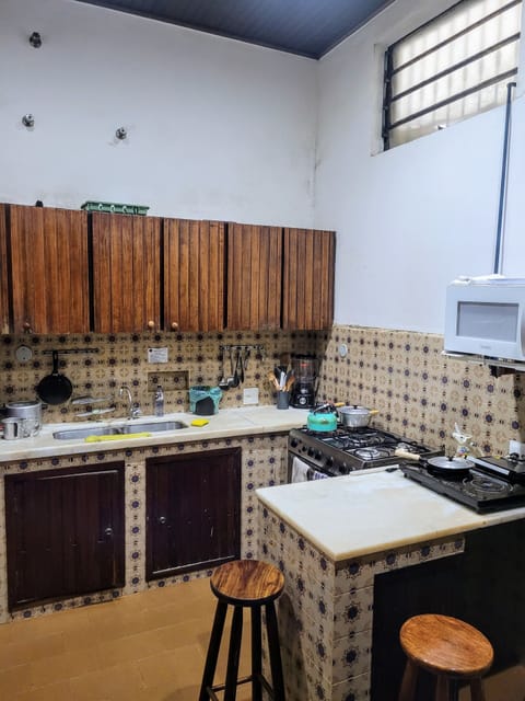 Shared fridge, microwave