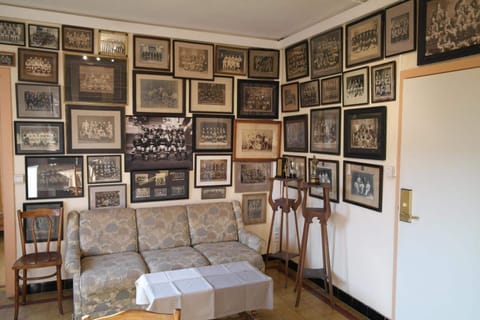 40-inch flat-screen TV with satellite channels, TV