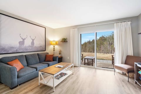Condo, Multiple Beds, Patio, Mountain View (Woodlands Getaway) | Living area | 42-inch flat-screen TV with digital channels