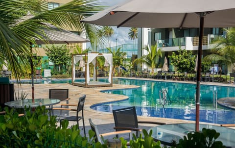 Comfort Studio | Pool | 8 indoor pools, open 8:00 AM to 10:00 PM, pool umbrellas, sun loungers