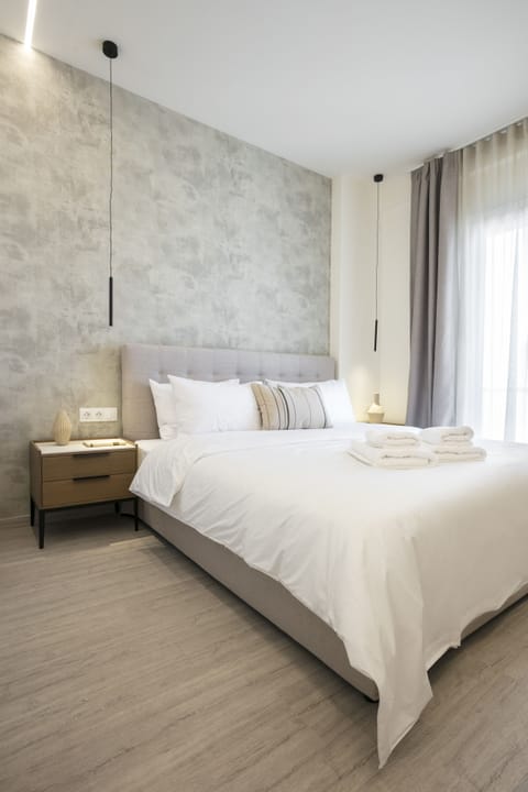 Deluxe Apartment, City View | 2 bedrooms, in-room safe, individually decorated, individually furnished