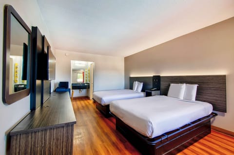 WiFi (free), alarm clocks, bed sheets