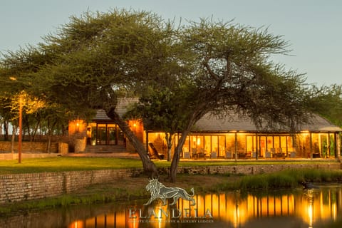 Front of property - evening/night