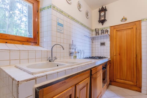 Panoramic Villa, Garden View | Private kitchen | Full-size fridge, oven, dishwasher, cookware/dishes/utensils