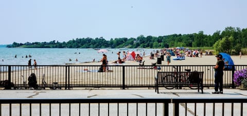 Beach nearby, beach towels