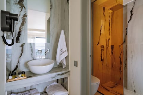 Family Duplex, Sea View | Egyptian cotton sheets, premium bedding, down comforters