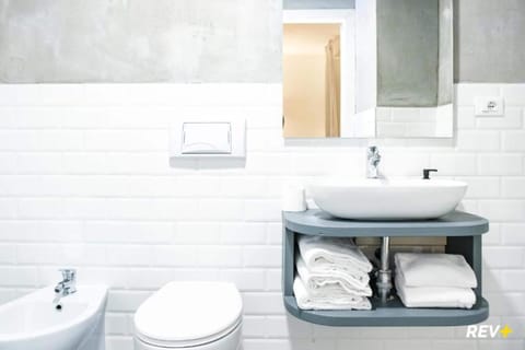 Shower, rainfall showerhead, hair dryer, bidet