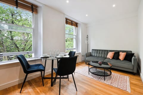Executive Apartment | Living area | 43-inch Smart TV with digital channels, Netflix, streaming services