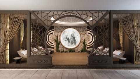 Couples treatment rooms, sauna, hot tub, steam room, Turkish bath
