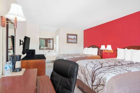 Room, 2 Double Beds, Non Smoking | Free WiFi