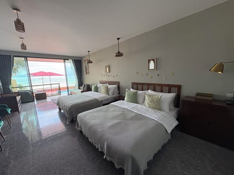 Double Room, Pool View | In-room safe, blackout drapes, free WiFi, bed sheets