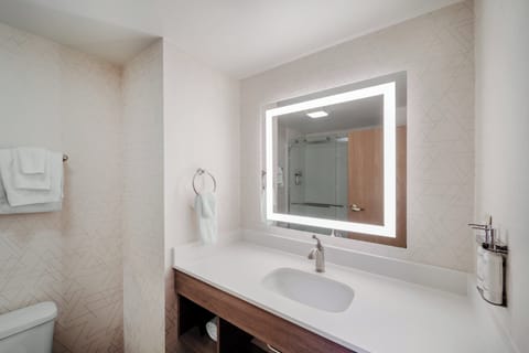 Free toiletries, hair dryer, towels, soap