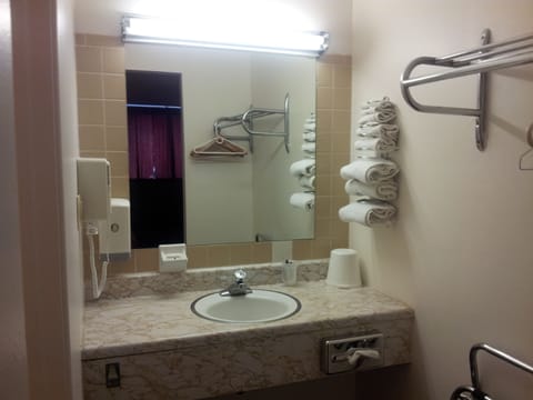 Standard Double Room Single Use | Bathroom amenities | Combined shower/tub, free toiletries, hair dryer, towels