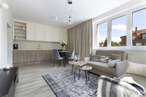 Comfort Apartment | Private kitchen | Fridge, stovetop, dishwasher, electric kettle