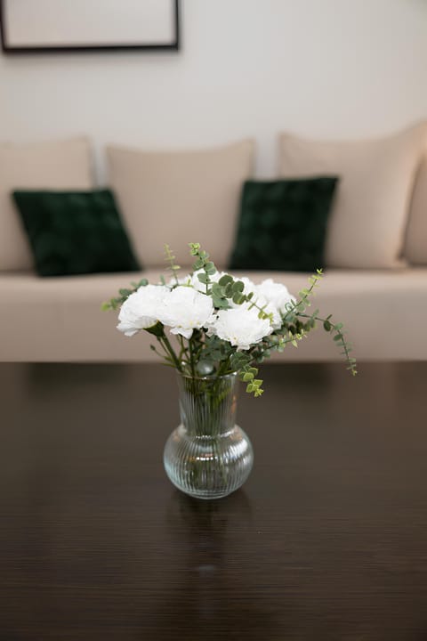 Luxury Penthouse, 1 King Bed, Private Bathroom | Living area | Flat-screen TV