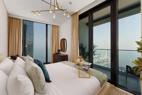 Premium Apartment, 3 Bedrooms, Sea View | 3 bedrooms, in-room safe, blackout drapes, iron/ironing board