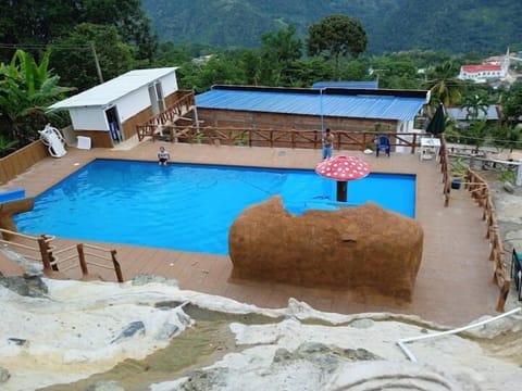 3 outdoor pools