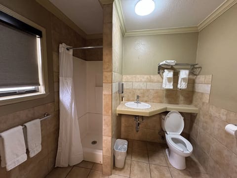 Standard Double Room, Courtyard View | Bathroom | Free toiletries, hair dryer