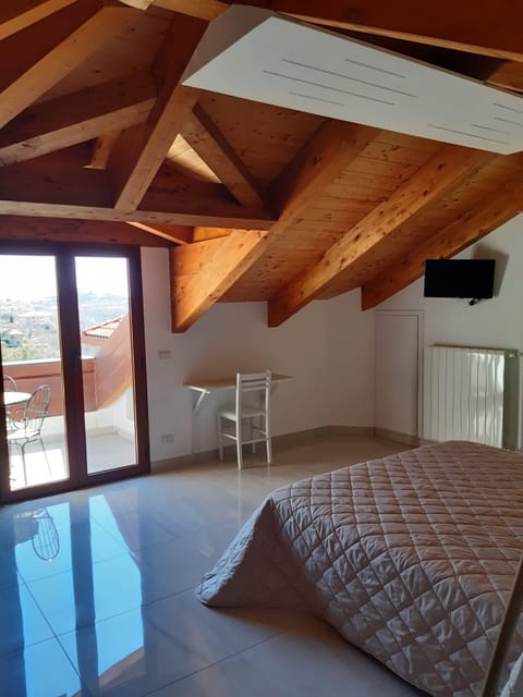 Triple Room, Balcony, Hill View | Desk, free WiFi