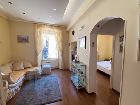 Apartment (Apartment Tomasović Old Town - One-B) | Living room | 32-inch flat-screen TV with cable channels