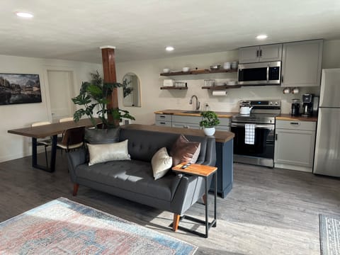 Apartment | Living area | Flat-screen TV, computer monitors, printers