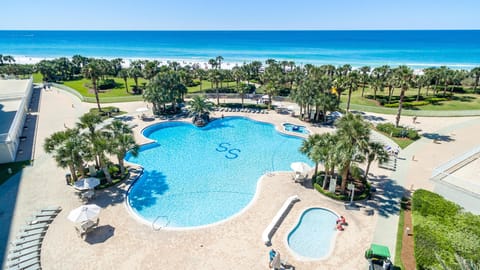 Condo, Multiple Beds, Pool View (St Maarten 508 at Silver Shells) | Pool | Indoor pool, 2 outdoor pools, pool umbrellas, sun loungers