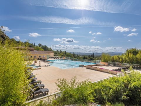 2 outdoor pools, open 9:00 AM to 7:00 PM, pool umbrellas, sun loungers