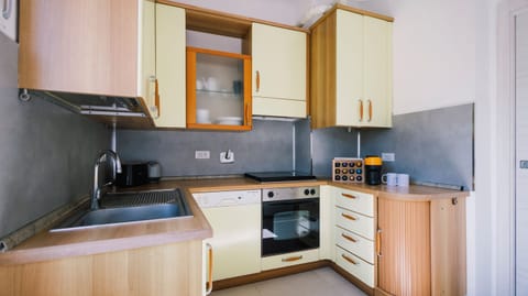 Apartment (1 Bedroom) | Private kitchen | Fridge, oven, stovetop, dishwasher