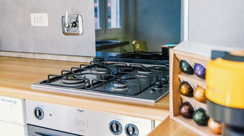 Apartment (1 Bedroom) | Private kitchen | Fridge, oven, stovetop, dishwasher