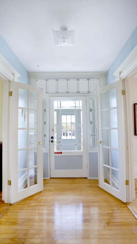 Interior entrance