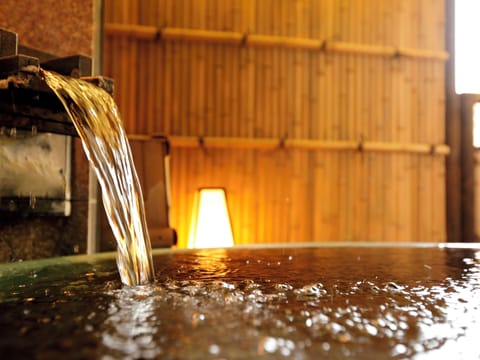 Japanese and Western style room with Open-Air Hot Spring Bath typeA - Non smoking | Bathroom | Separate tub and shower, hair dryer, slippers, electronic bidet
