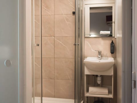 Free toiletries, hair dryer, towels, soap